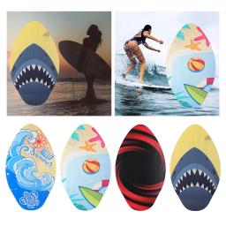 Skimboard Verão com Revestimento High Gloss, Stand Up Lightweight Wooden Skim Board - Image 4