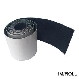 Preto tecido feltro com cola auto-adesiva, carro Wrap Raspador, Feltro substituição padrão, peças de reposição, 5cm de largura, 1m rolo - Image 5