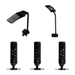 Mini aquário LED luz com temporizador, lâmpada do tanque de peixes, clip na luz, rotação de 360 °, 6W, USB, 10 brilho ajustável - Image 1