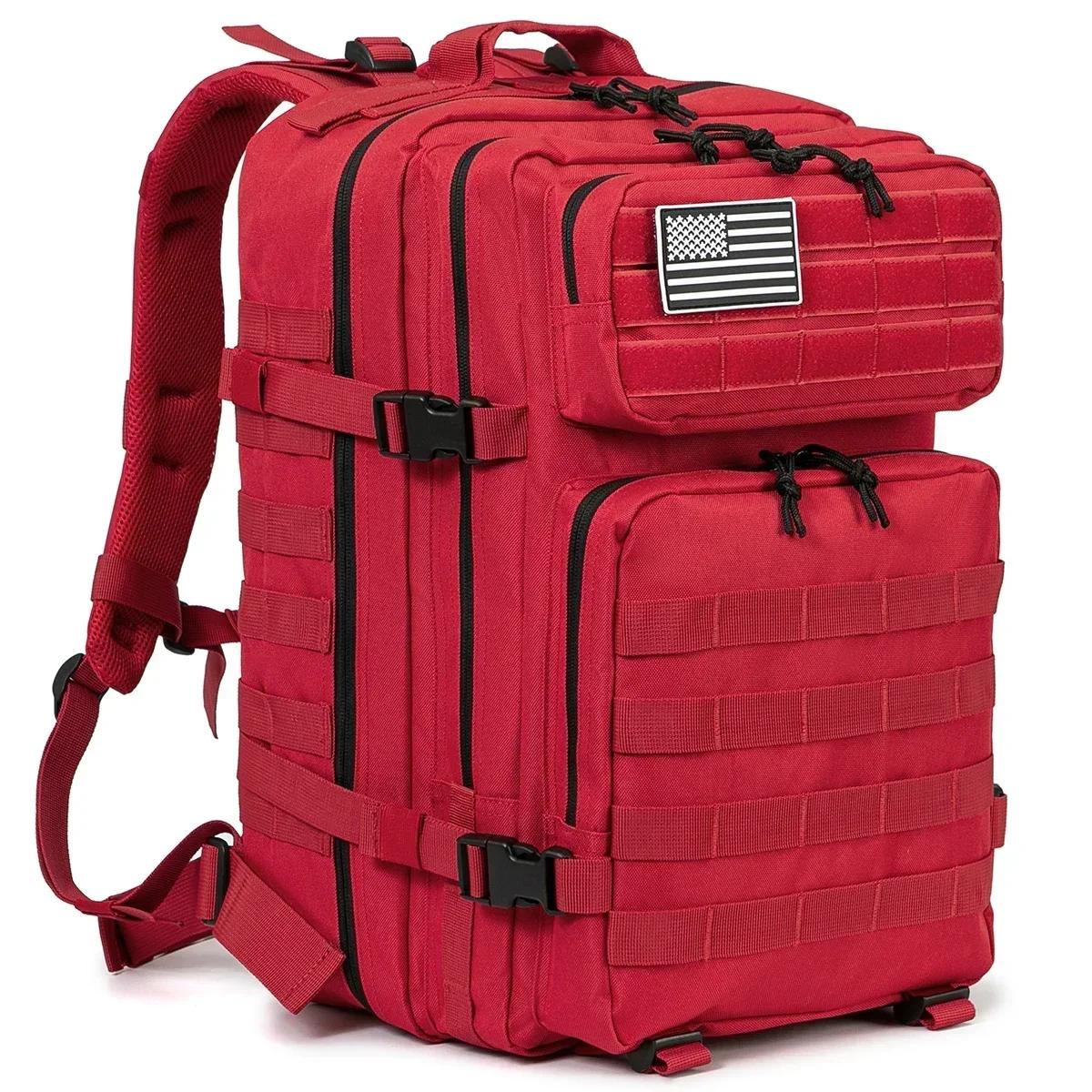 Mochila de Caminhada Tática Impermeável para Homens e Mulheres, Trekking Bag, Sobrevivência, Caça, Molle, Bug Out, Viagem ao Ar Livre, Camping, 45L - Image 1