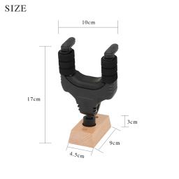 Gancho de parede para guitarra, acessórios para instrumentos musicais, fecho automático, de madeira, para ukulele, violino - Image 4