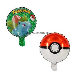 8 pçs pokemon balões decoração aniversário sonho tema festa de aniversário decoração pikachu balão 10 polegada conjunto chá de fraldas suprimentos brinquedos - Image 4