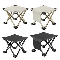 Cadeira dobrável para acampamento, caminhada, viagem, praia, jardinagem, piquenique, banco pesca - Image 1