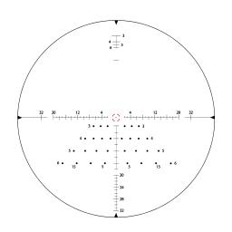 T-EAGLE Óptica AR 1.5-15x32 SFIR Tactical Riflescopes Caça Airsoft Rifle Escopo Spotting Colimador Air Gun Aim PCP Visão luneta t eagle - Image 6