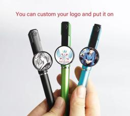 Sublimação Imprimir Em Branco Gel Pen com Suporte Do Telefone, Imagem personalizada, Presente DIY, Touch Screen Stylus, 24 pcs - Image 5