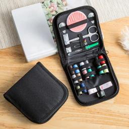 Portátil Mini Costura Box Set, Kit De Costura, Sacos De Armazenamento, Organizador De Diversos, Ferramentas Home, 12 Agulhas - Image 3