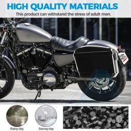 Kemimoto bolsa de selim para porta-malas rígido, suporte para bagagem, bolsa rígida universal para sombra, suzuki, kawasaki, softail - Image 3