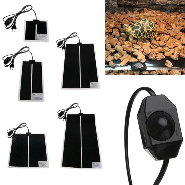 Almofada Térmica Lxaf para Répteis e Anfíbios: Tapete Aquecedor Ideal para Caranguejos Eremitas