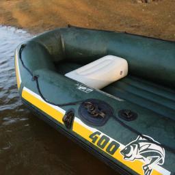 PVC Inflável Leve Assento De Almofada De Ar, Assento Para Caiaque, Barco De Pesca, Rafting, Praia, Jogos Infantis, 56x27x15cm - Image 2