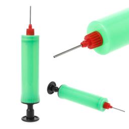 Inflator da bomba de ar da mão com agulha para bola de futebol dos esportes do basquetebol do futebol do futebol - Image 3