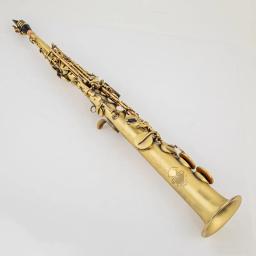 Saxofone soprano com palhetas de bocal, Mark VI, B-Flat, Cor Bronze, Feito na França, Alta Qualidade, Feito na França - Image 2