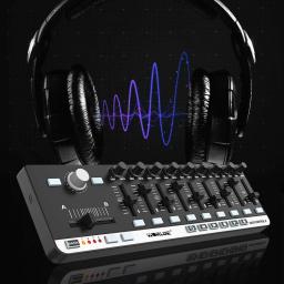 WORLDE-Portátil Mini MIDI Teclado Controlador, Slim-Line Control, Mini Instrumentos USB, EasyController 9 - Image 3