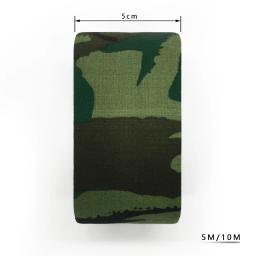 Fita adesiva camuflada 5m, à prova d'água para caça, bandagem militar furtiva, 0.05m x 5m /2 polegadas x196 polegadas - Image 6
