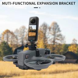 Drone Action Camera Mount Holder, Suporte de Expansão Superior para DJI AVATA 2, GoPro POCKET 2, Suporte Insta360 - Image 3