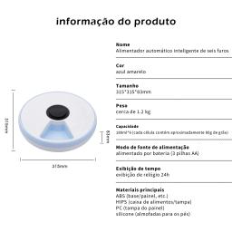 Suprimentos De Alimentação E Rega,alimentador Automático Gatos,comedouro Automatico Gatos,alimentador Automático,comedouro Pet - Image 6