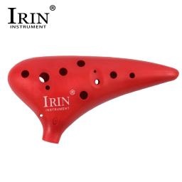 Irin 12 buracos ocarina 4 cores abs plástico ocarinas instrumento musical fácil de aprender e transportar para amantes de música e iniciantes - Image 3