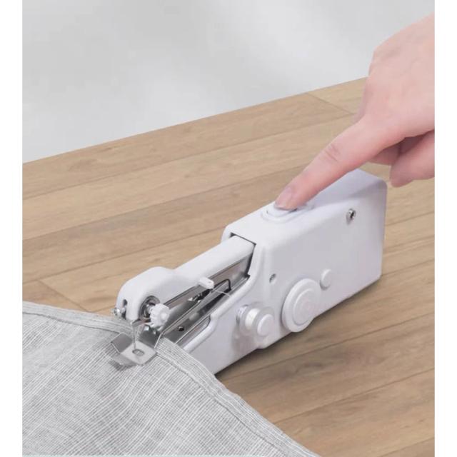 Mini Máquina de Costura Portátil Sem Fio: Perfeita para Roupas e Projetos DIY com Ponto Elétrico