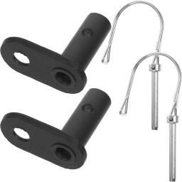   2 pçs acessórios do carrinho do animal de estimação do bebê adaptador engate de reboque da bicicleta acoplador fixação ganchos peças apêndice - Image 6