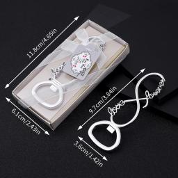 Abridor De Garrafas De Lembrança Para Aniversário De Casamento, Decorações De Festa De Aniversário, Chuveiro Nupcial, Presente De Retorno, Aniversário De Casamento, Amor Para Sempre, 1Pc - Image 6