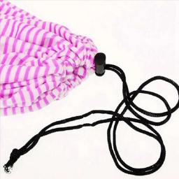 Surfboard Sock Cover para Surfboard Protector Bag, rosa e branco Stripe Organizer, 6ft - Image 4