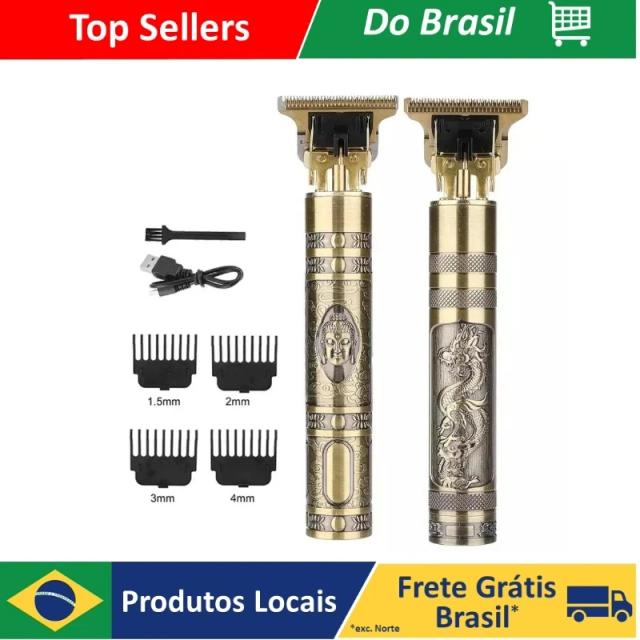 Barbeador Elétrico Masculino para Barba e Cabelo