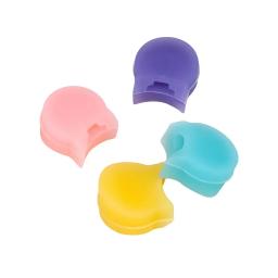 4 pçs/set tubo preto colorido redondo polegar almofada silicone macio bocal tampas para clarinete madeira acessórios de proteção musical - Image 2