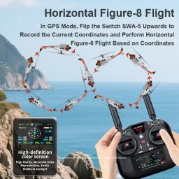 Yuxiang f07s helicóptero de controle remoto UH-1 helicóptero sem escova com câmera gps retorno automático + fluxo óptico altura fixa - Image 6
