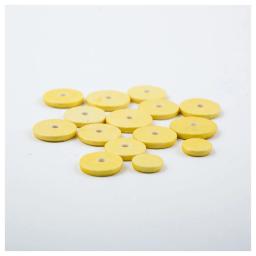 Almofadas De Flauta De Pele Única, Peças De Reposição De Flauta, 16 pcs por conjunto - Image 3
