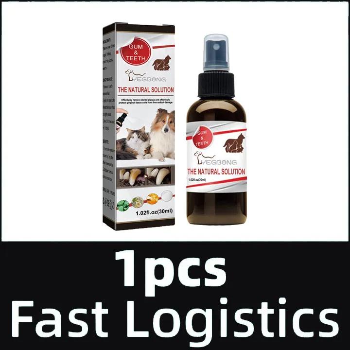 Pet Tooth Cleaning Spray, Remove o ambientador de mau hálito, Limpeza Oral de Gatos, Cuidado Odontológico, Desodorização, Pet Shop, 30ml - Image 1