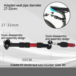 Conector De Reboque De Bicicleta Dobrável Mandril De Reboque, Traseiro Montado Reboque De Conexão, Dispositivo De Tração, Acessórios De Scooter - Image 1