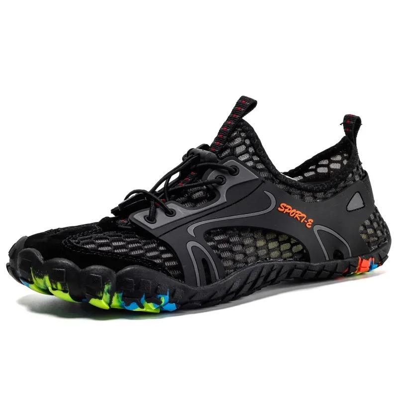 Mais tamanho 39-50 caminhadas sapatos de trekking homens antiderrapante respirável esporte ao ar livre escalada sapatos táticos tênis de treinamento no deserto - Image 1
