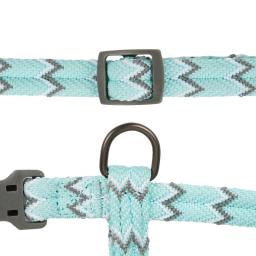 Arnês de Nylon Ajustável Respirável Pet, Colete para Cachorro, Peito e Costas, Médio e Grande Travesso, Caminhada de Segurança e Chumbo, Esportes em Forma de I - Image 4