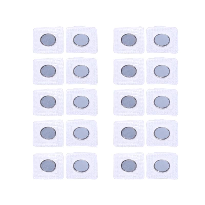 10 conjuntos de prendedores magnéticos de pressão invisível com costura oculta para bolsas de roupas - Image 1