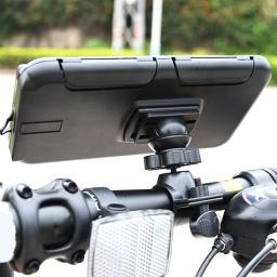 Motocicleta telefone Mount Buckle design, guidão universal, suporte para bicicleta, bicicleta de estrada, scooter - Image 3
