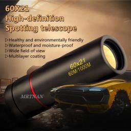 Telescópio monocular de alta ampliação HD, mini telescópio à prova d'água, zoom militar portátil, 10X escopo para caça a viagens - Image 3