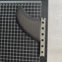 Future Wave Surfboard Fins Conjunto de 5, Feito de Fibra de Vidro Epóxi e Honeycomb, Tamanho Médio, Novo - Image 5