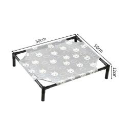 Cama dobrável portátil elevada para animal de estimação, canil, casa de gato, camas de cachorro, removível e lavável, quatro estações, camping - Image 6