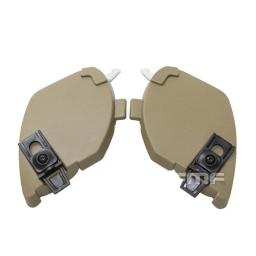 Tactical Airsoft Wendy Capacete Side Covers, Proteção de ouvido para capacete balístico EX 3.0 guia ferroviário, Proteção de cabeça orelhas - Image 6