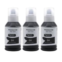 Impressora a jato de tinta preto e branco, tinta pigmentada, compatível para EPSON M1058 A4, T015, A4, 140ml, 1, 2, 3, 5 Garrafa - Image 6