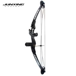 JUNXING-Archery Kit Bow Composto, Retire o arco da mão direita, caça, tiro e acessórios de pesca, M183, 30-40 Lbs - Image 1