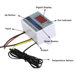 Aquecedor De Tanque De Peixes De Aquário, Termostato Refrigerador, Controlador De Temperatura Ajustável, Proteção Digital Aquecedor Microcomoputer - Image 2