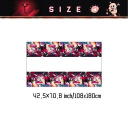 Talheres descartáveis para festa de aniversário, suprimentos para festa, decoração de fundo balão, bolo Topper, presente para crianças, tema do hotel, Hazbin - Image 5