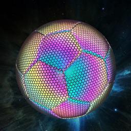 Brilho ao ar livre Reflexivo Futebol, Holográfica Padrão, Entretenimento Esportivo, Adulto Treinamento Prática, PU Bola, No.5 - Image 6