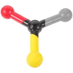 Vara de treinamento ferramenta de velocidade de reação esportes coloridos reflexo mental e físico melhorando brinquedo multi-alça - Image 1