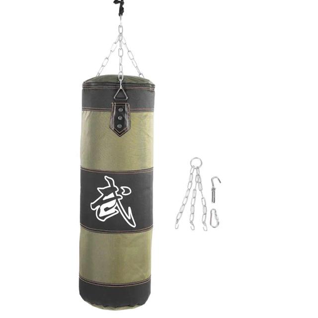 Saco de Areia Vazio para Boxe com Luvas - Ideal para Treinamento de Karatê e Luta, 60-120cm
