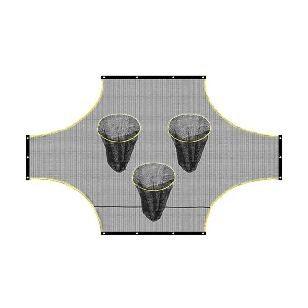 Rede portátil do objetivo do futebol com marcar zonas, futebol exterior de dobramento, auxílio do treinamento do alvo, futebol T do quintal - Image 1