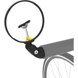 Espelho Retrovisor de Bicicleta Universal, Ajustável Girar, Ângulo Largo, Guiador de Ciclismo, Espelhos Retrovisores para MTB, Acessórios de Road Bike - Image 6