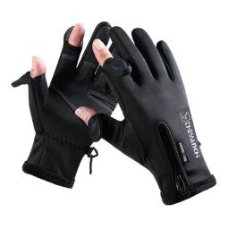 Luvas de pesca de inverno dos homens luvas de ciclismo dedo cheio à prova dwindproof água tela toque térmica à prova vento caminhadas esqui bicicleta motocicleta luvas - Image 6