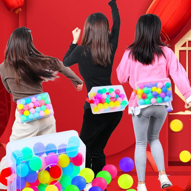Jogo de Bolas Vibratórias: Competição Divertida e Atividades Esportivas para Crianças e Adultos em Festas em Família