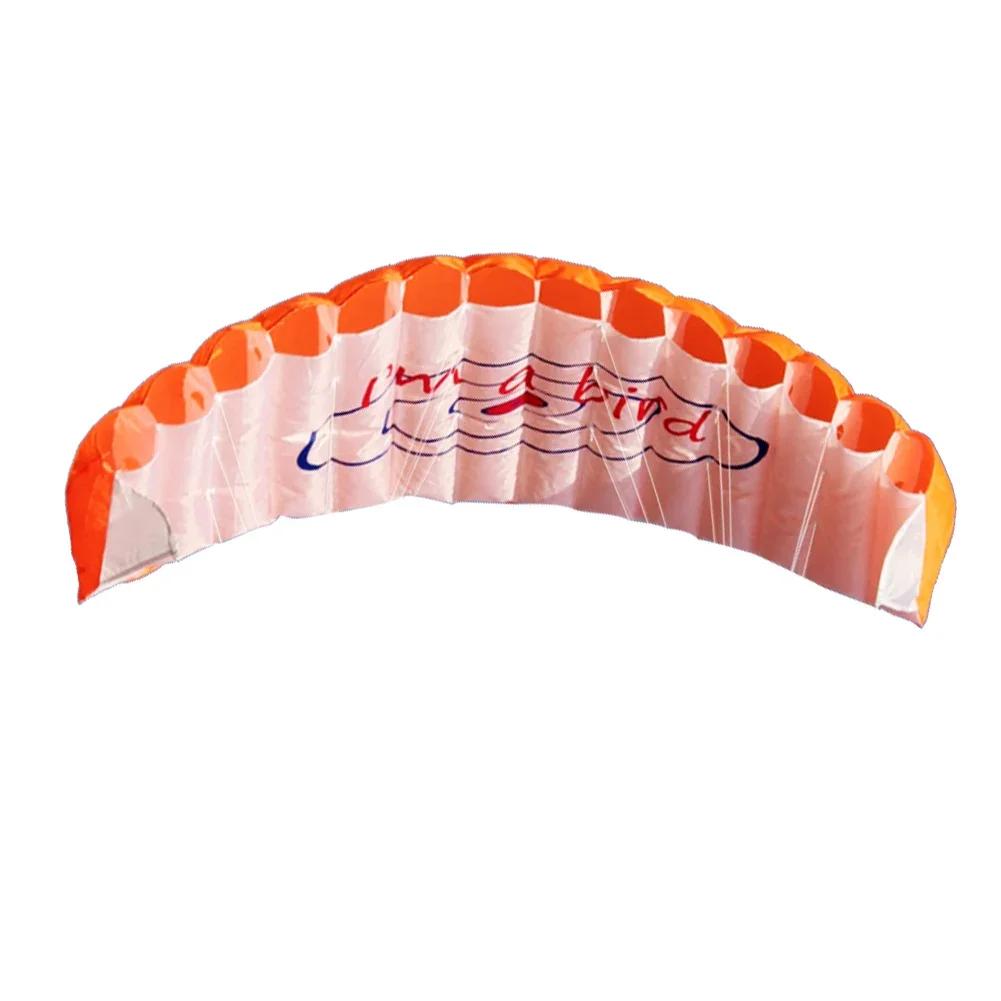 Dual Line Parafoil Kite para praia e diversão ao ar livre, alta qualidade, Power Braid, Vela Kitesurf, 1.4m com 2 Handle, profissional, grande - Image 1